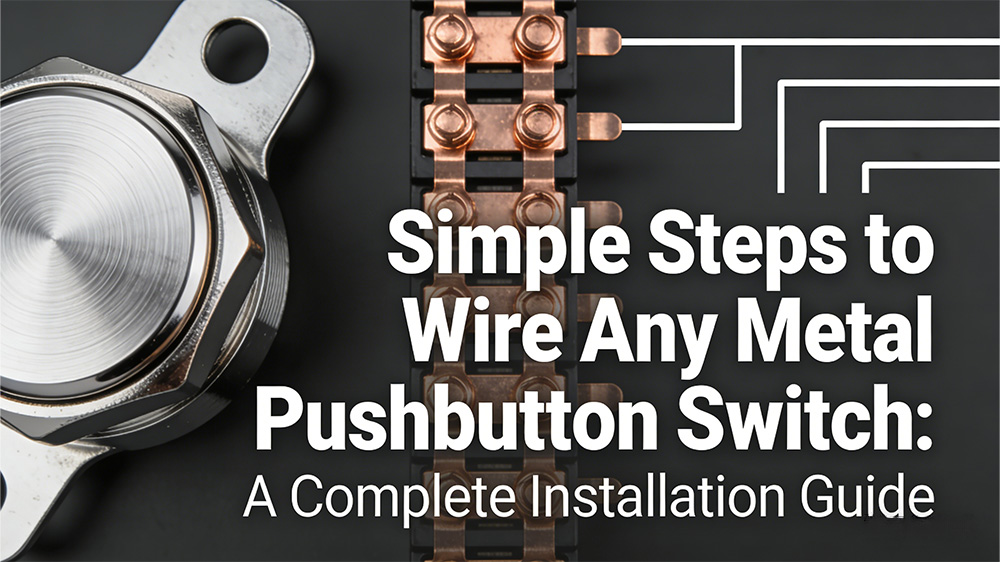 metal pushbutton switch wiring,wire metal pushbutton switch,metal pushbutton switch installation,pushbutton switch wiring guide,car metal pushbutton switch wiring,factory machine pushbutton switch wiring