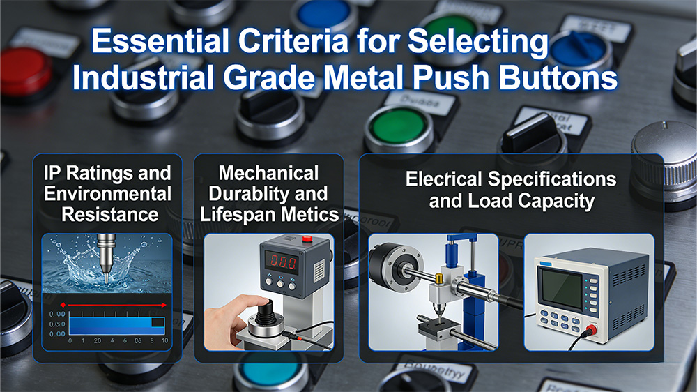 Essential Criteria for Selecting Industrial Grade Metal Push Buttons